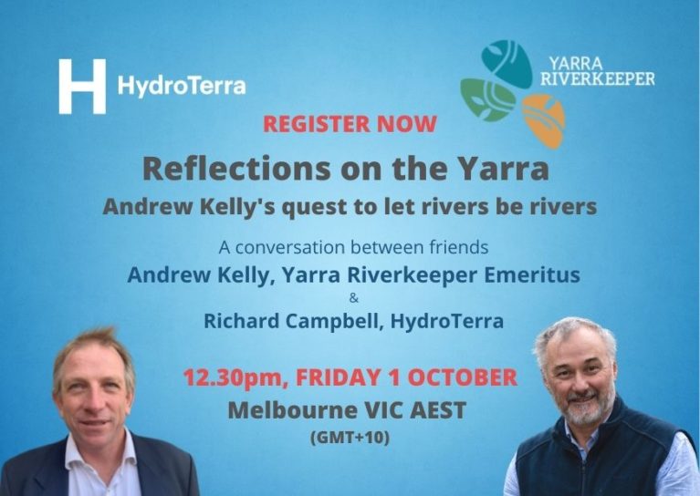 Hydroterra webinar: Reflections on the Yarra 